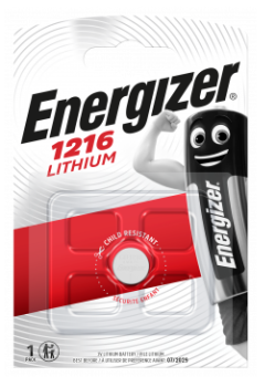 ENERGIZER®  Lithium 3V CR1216  1er Blister